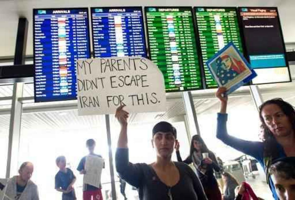 Inreisverbod VS - Opnieuw duizenden mensen op straat tegen decreet van Trump