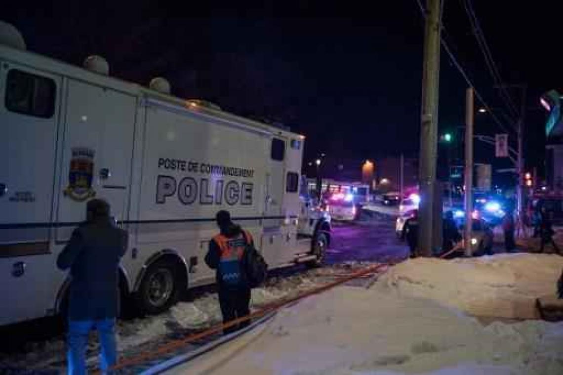 Zes doden bij aanval op moskee in Québec
