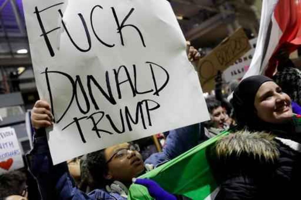 Miljoen handtekeningen tegen komst Trump naar Verenigd Koninkrijk