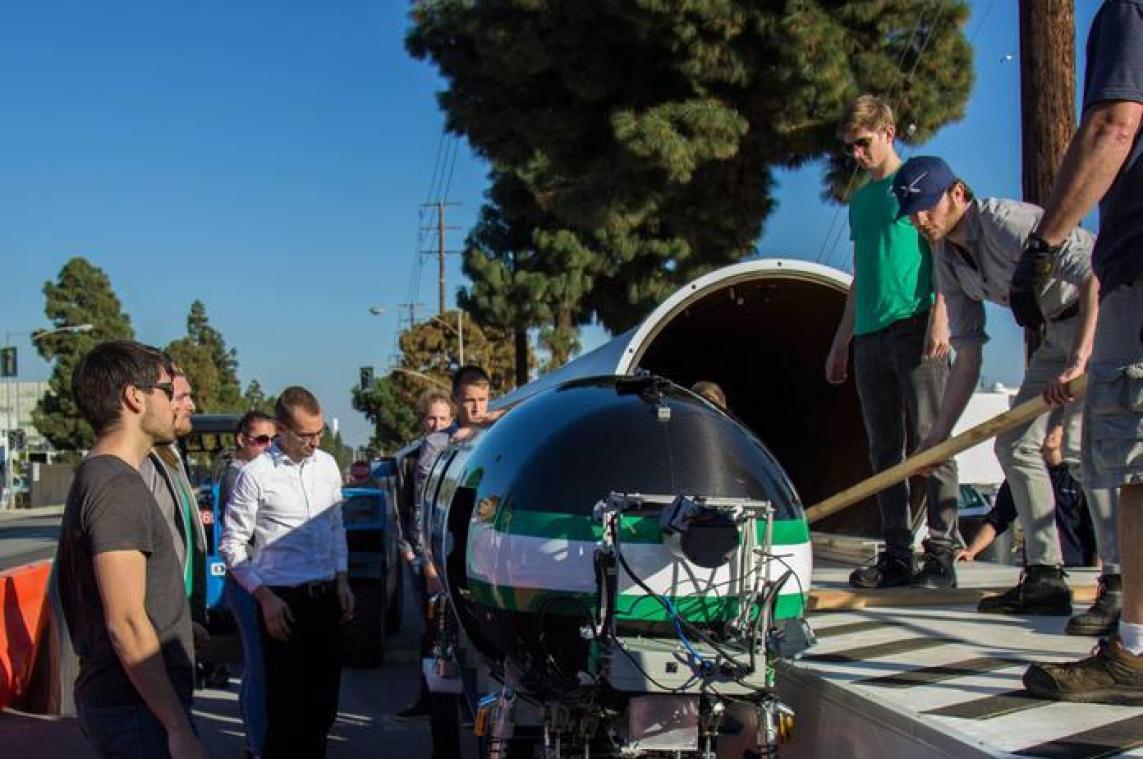 Nederlanders winnen hyperlooprace