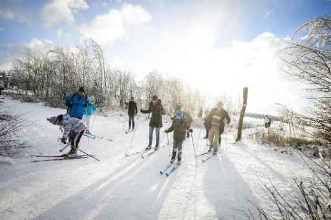 Skicentra in provincie Luxemburg lokten op maand tijd bijna 50.000 mensen
