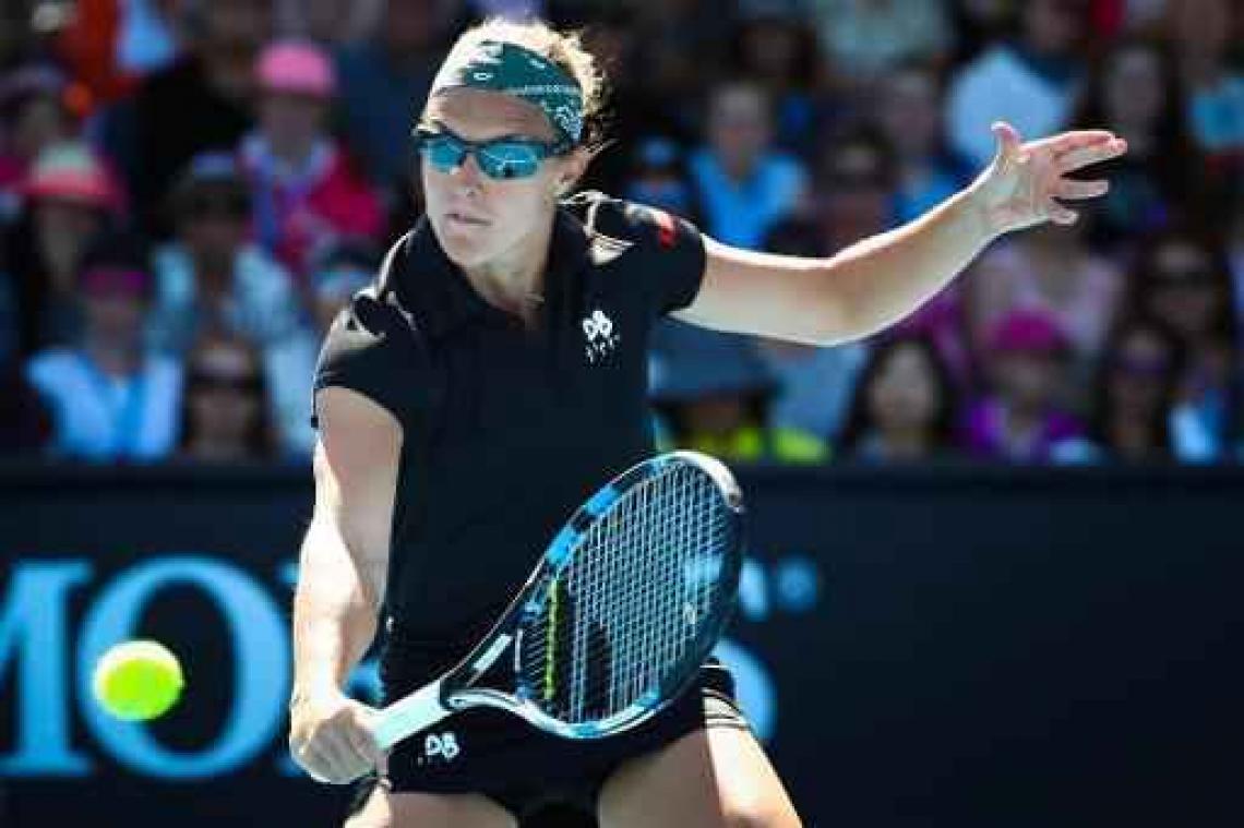 Kirsten Flipkens ook in dubbel in St-Petersburg meteen uitgeschakeld