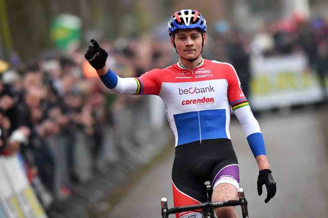Van der Poel rijdt WK-frustraties weg