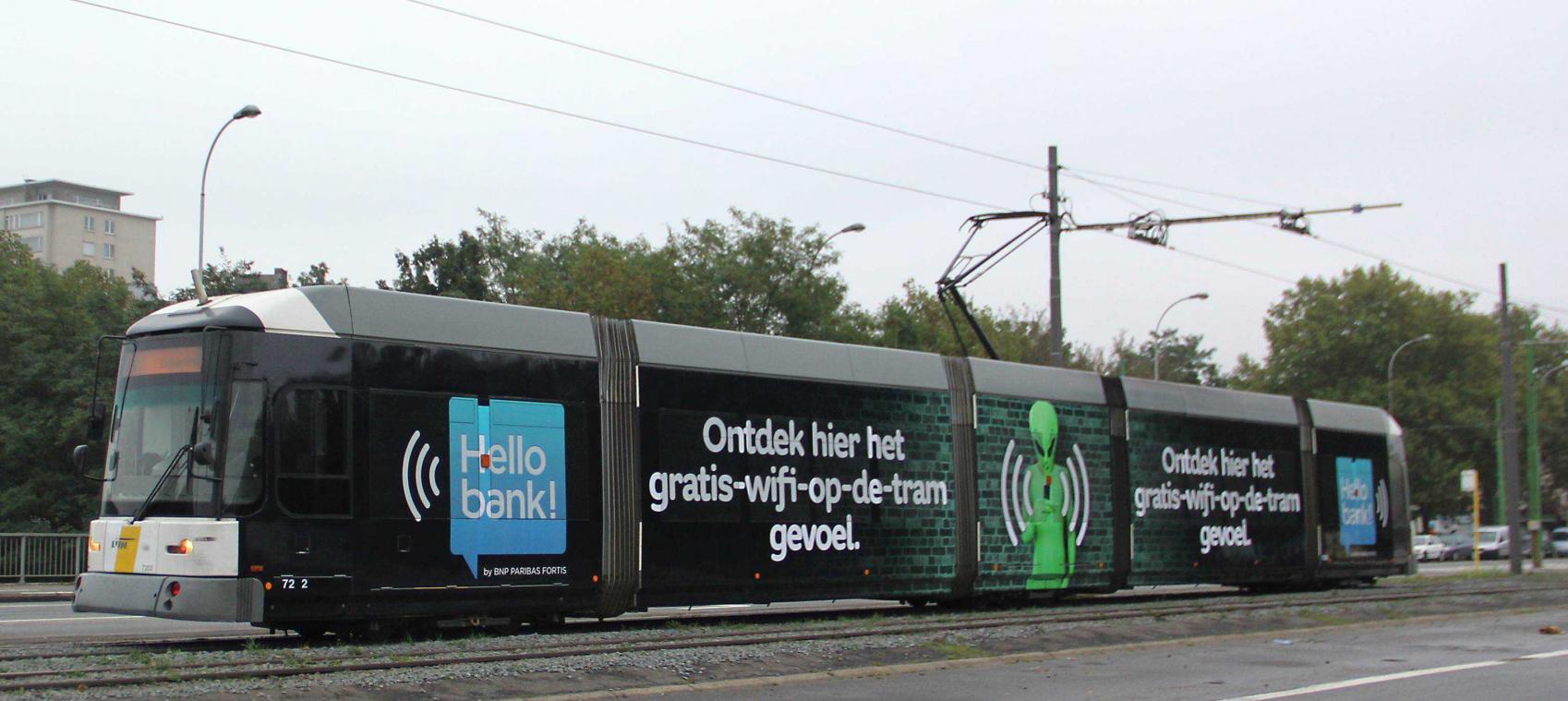 Gratis WiFi op tram en bus staat voor uitbreiding