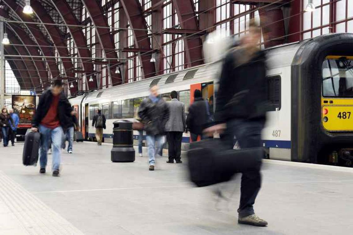 Treinverkeer in Antwerpen lag even stil