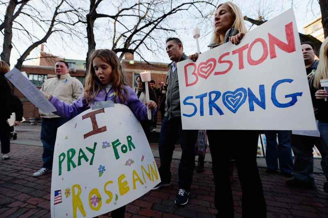 Slachtoffer van aanslag Boston trouwt met haar redder