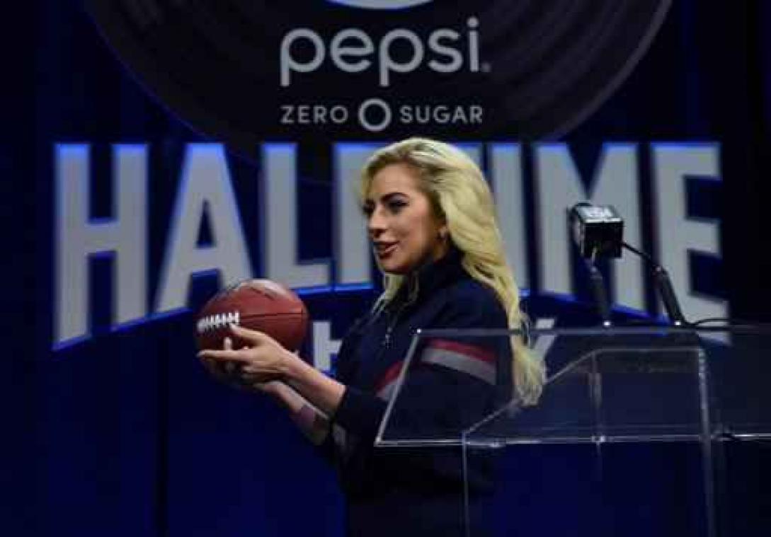 Super Bowl - Lady Gaga zal tijdens de rust oproep tot eenheid brengen