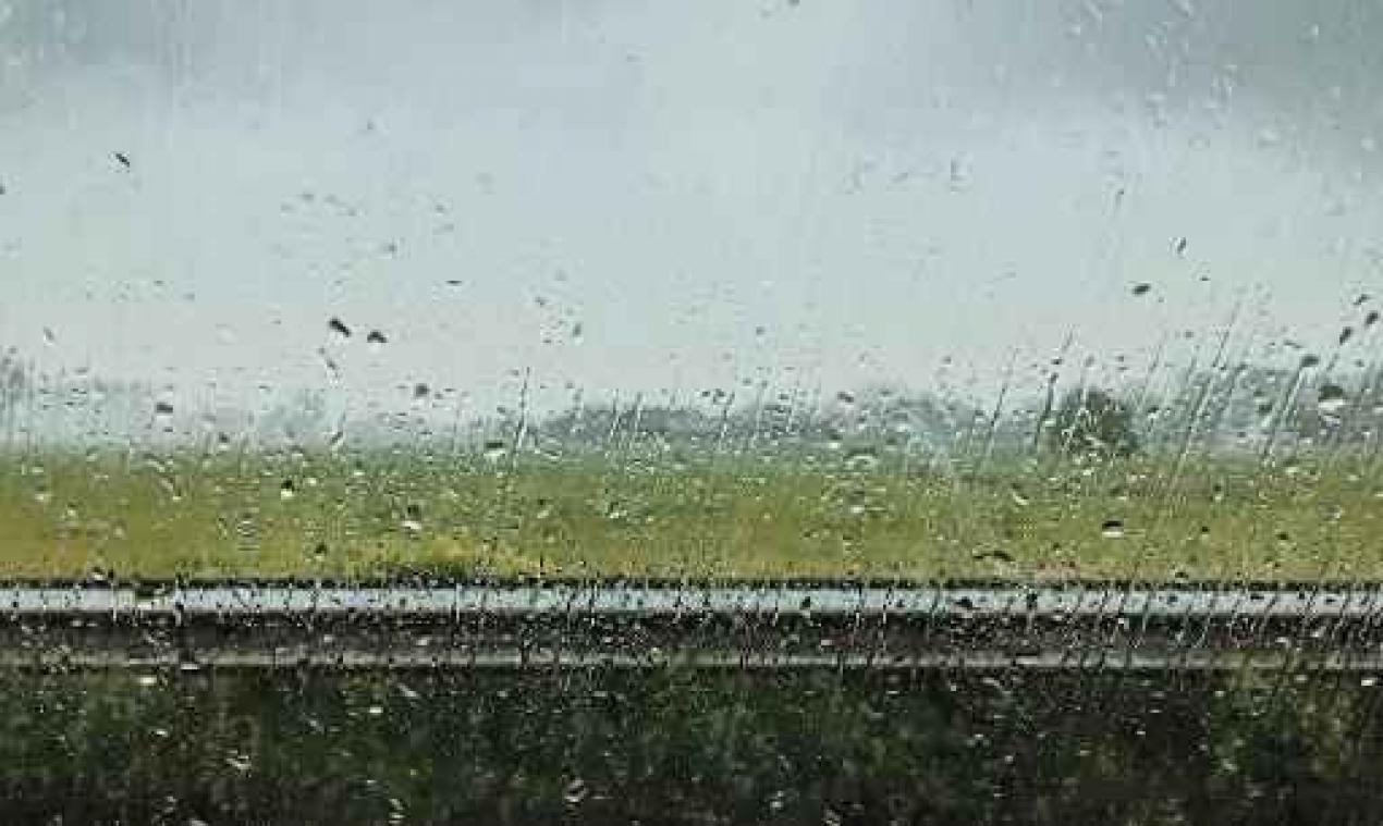 Regenachtig weekend voor de deur