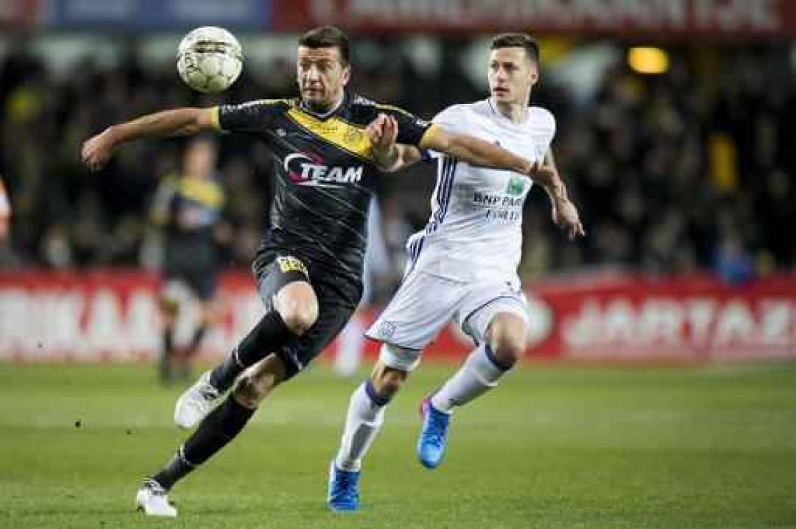 Jupiler Pro League - Anderlecht laat leidersplaats opnieuw liggen