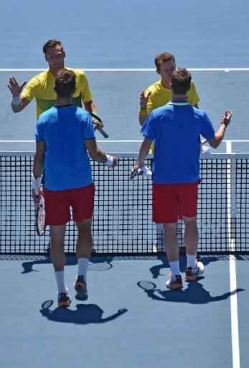 Davis Cup - Australië en Frankrijk bereiken kwartfinales