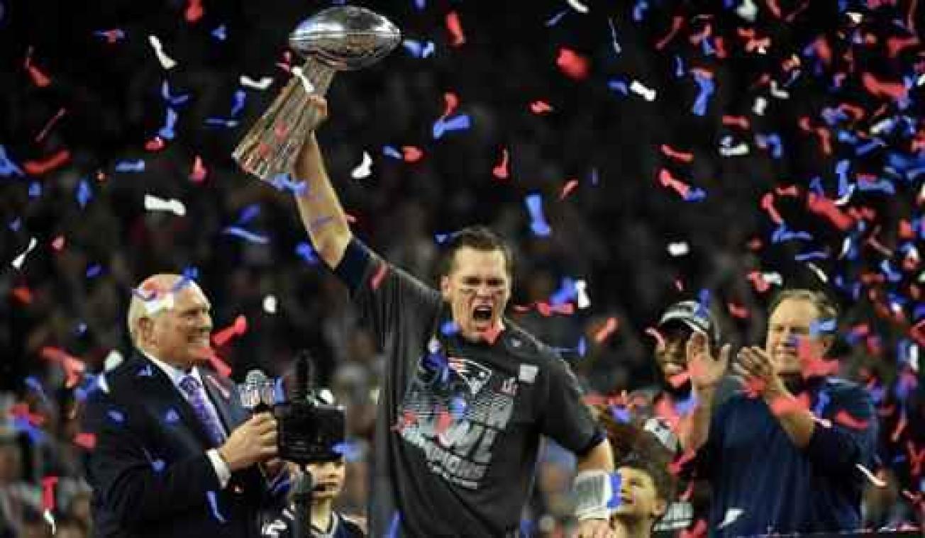 Super Bowl - Winst voor Patriots na comeback