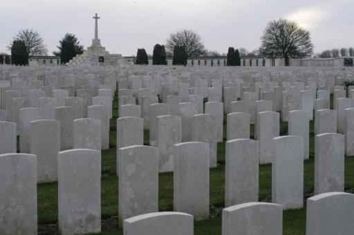 Zonnebeke jaar lang in teken van herdenking Eerste Wereldoorlog