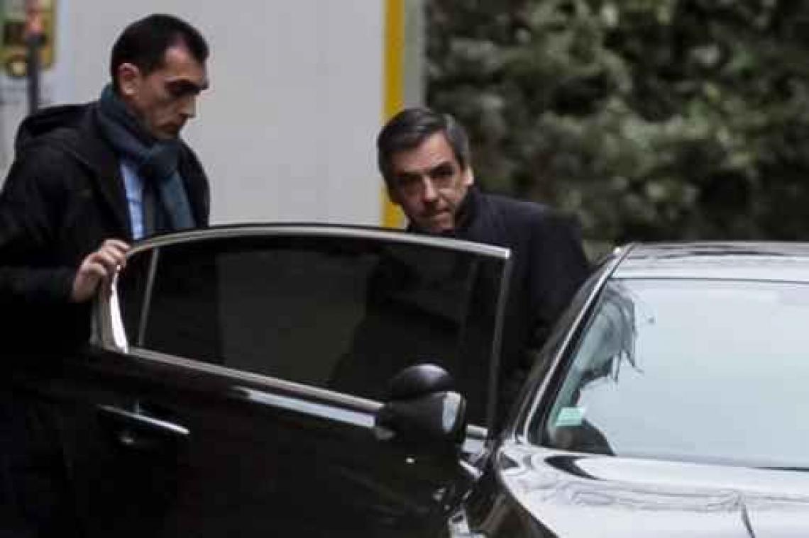 Fillon geeft strijd om presidentschap niet op