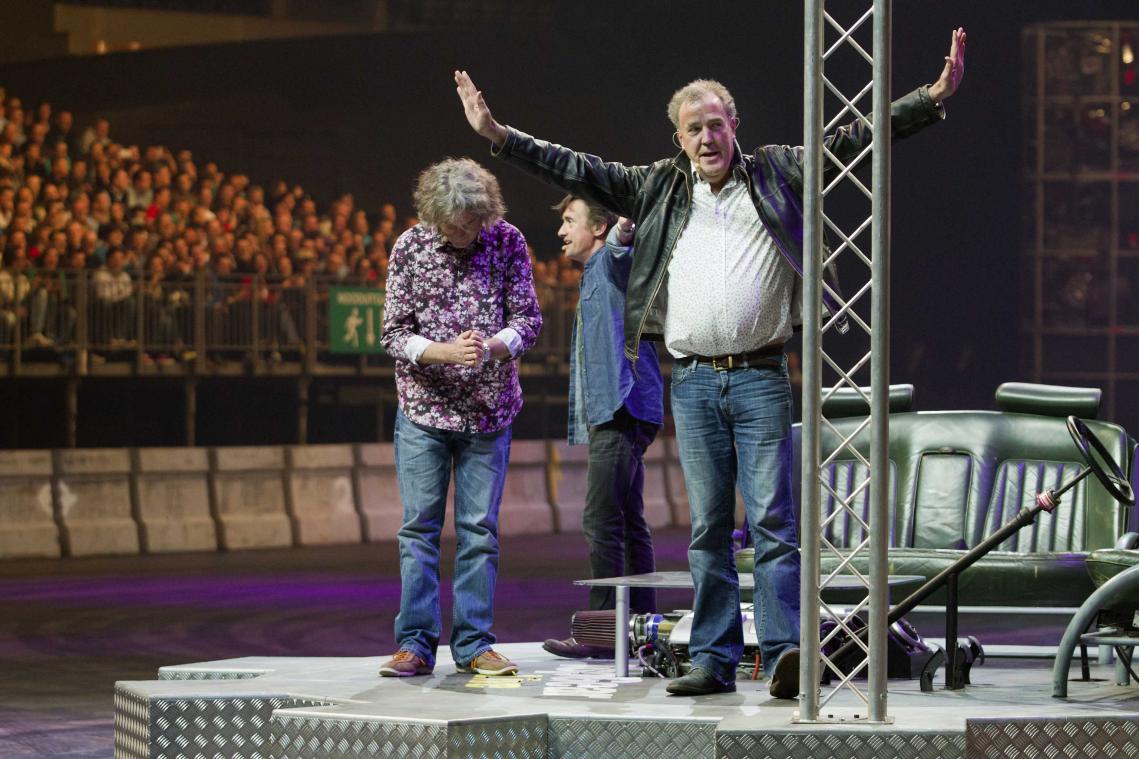 Liveshows Top Gear uitgesteld wegens schorsing van presentator