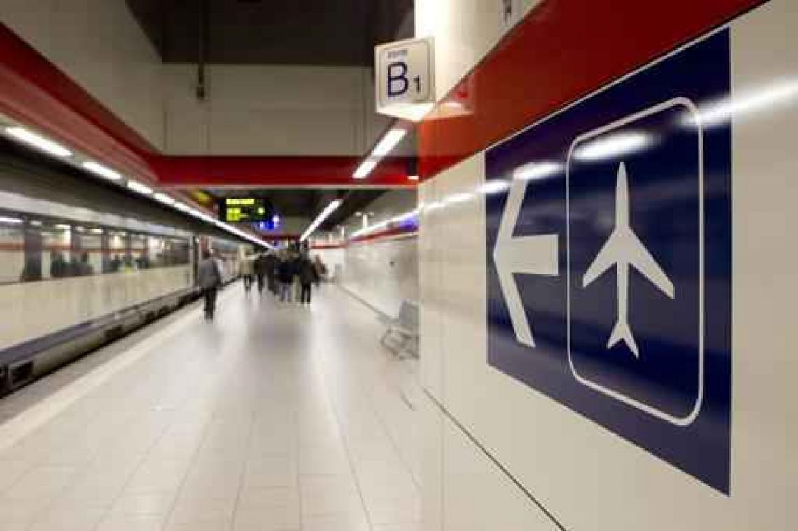 "Kwart reizigers gaat met trein naar luchthaven"