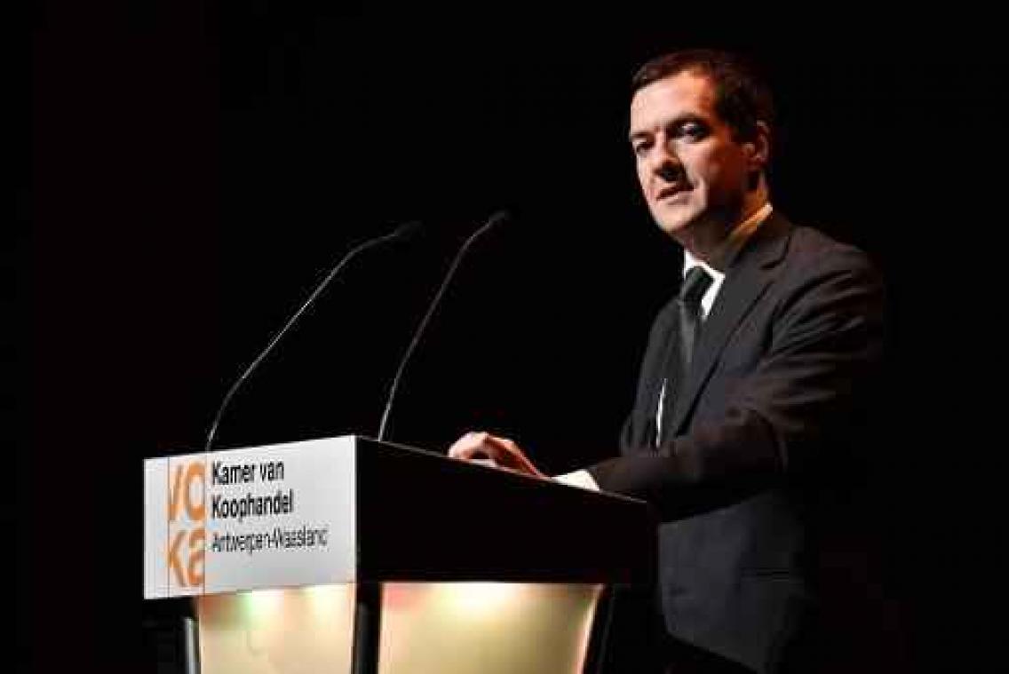 George Osborne: "We staan op een moment van grote veranderingen en onzekerheid"