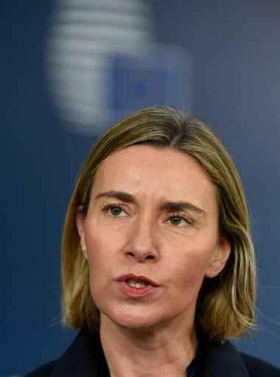 Mogherini naar Washington voor eerste onderhoud met Tillerson