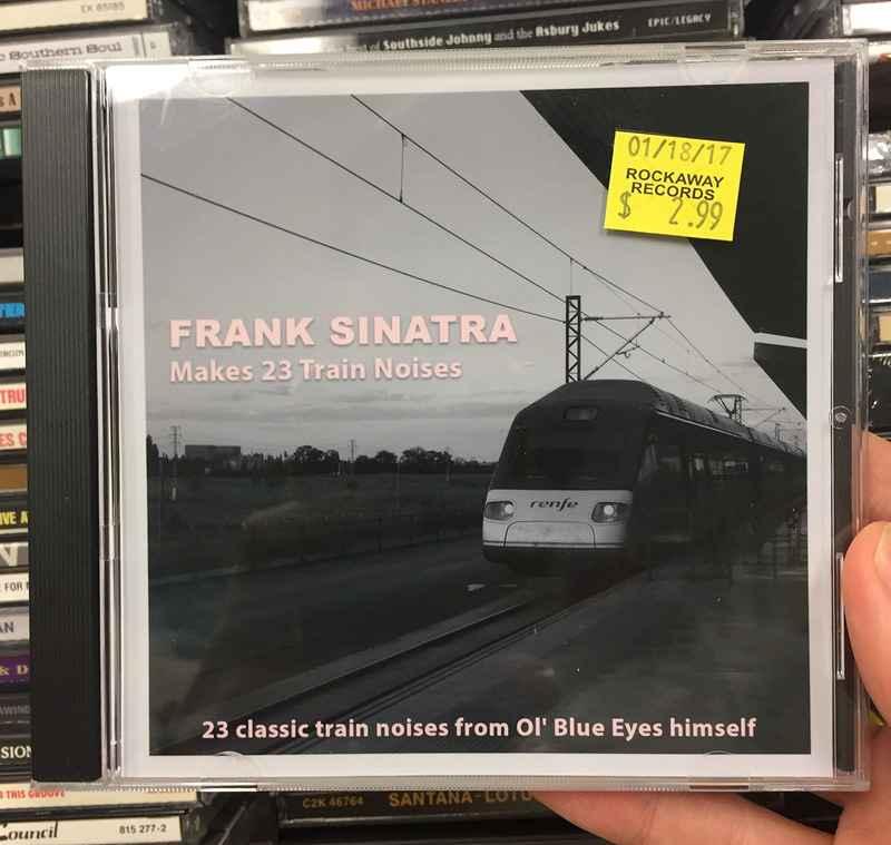 Grapjas verbergt hilarische valse albums tussen gewone cd's