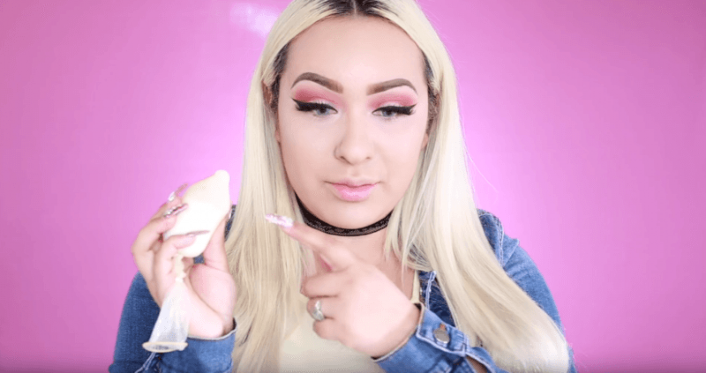 Multifunctioneel: deze beauty vloggers gebruiken condooms in hun schoonheidsroutine