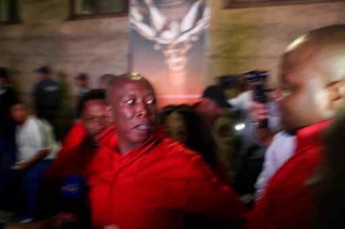 Oppositieleden in Zuid-Afrikaans parlement op vuist met veiligheidsagenten