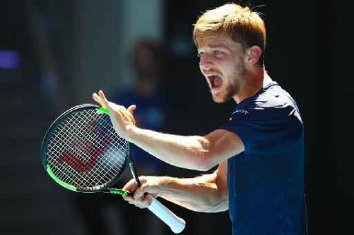 Goffin gaat vlot voorbij Darcis naar halve finales in Sofia