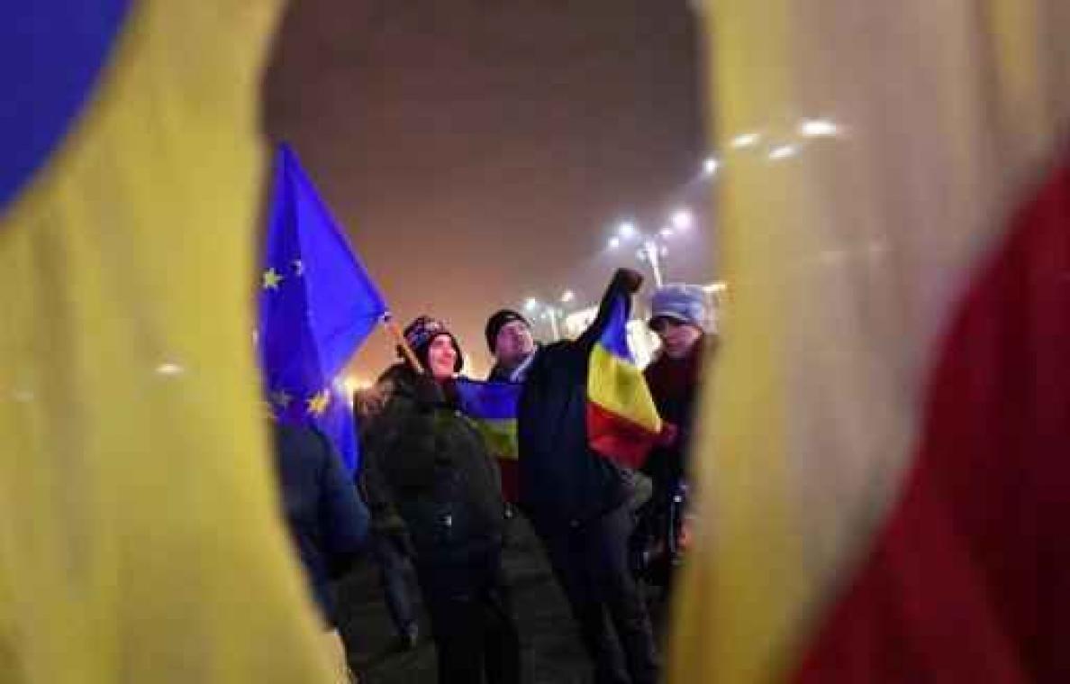 Ook zaterdag duizenden betogers in Roemeense steden