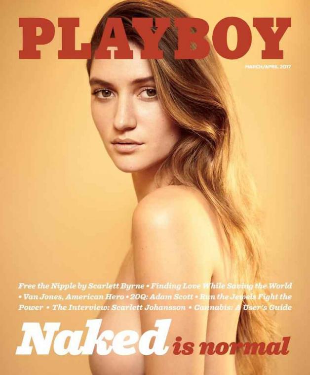 Playboy kiest opnieuw voor naakte modellen