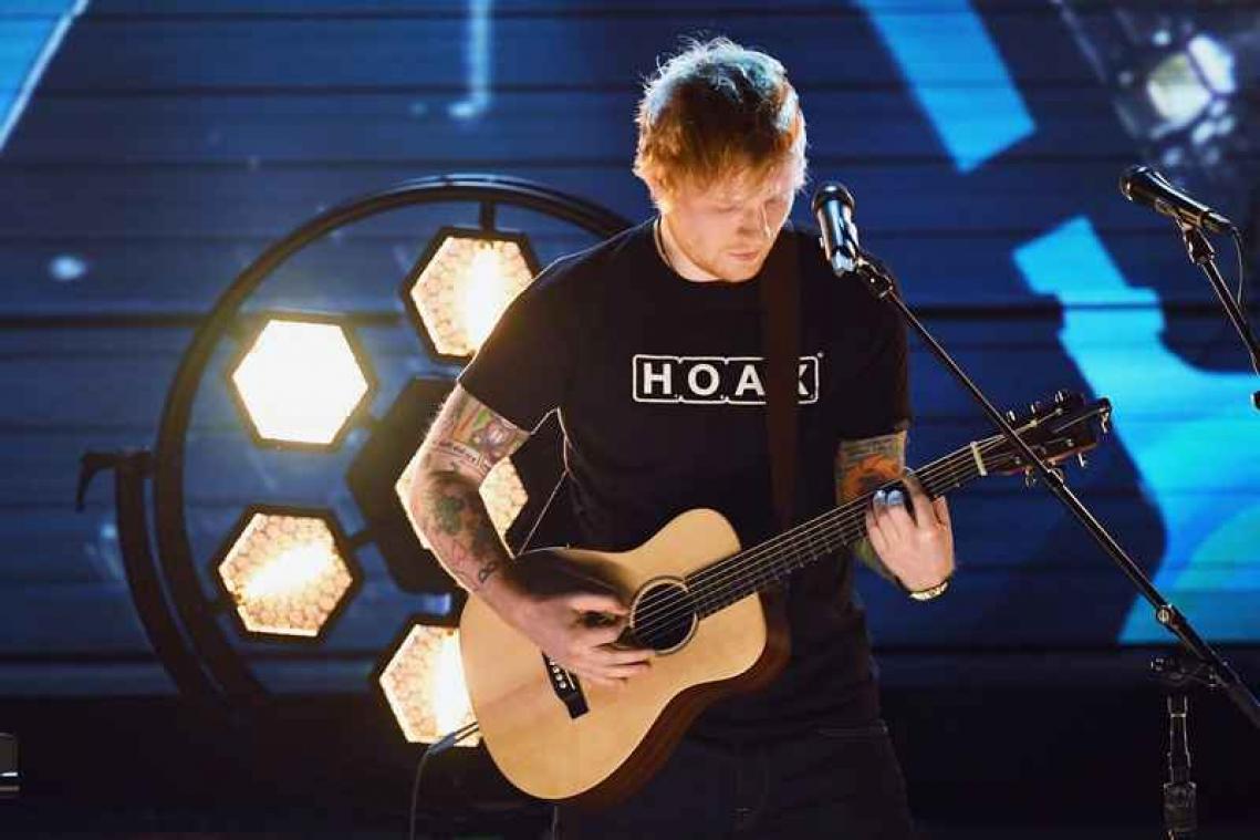 Ed Sheeran niet welkom op feestje van eigen platenlabel