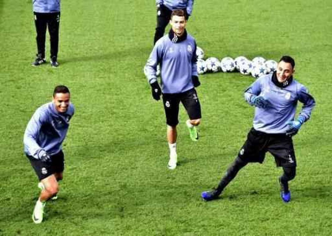 Ronaldo (Real Madrid) hervat groepstraining voor clash met Napoli