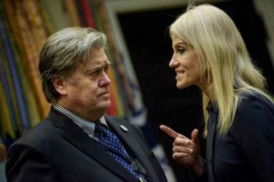 Conway wegens publieke reclame voor Ivanka Trump onder druk