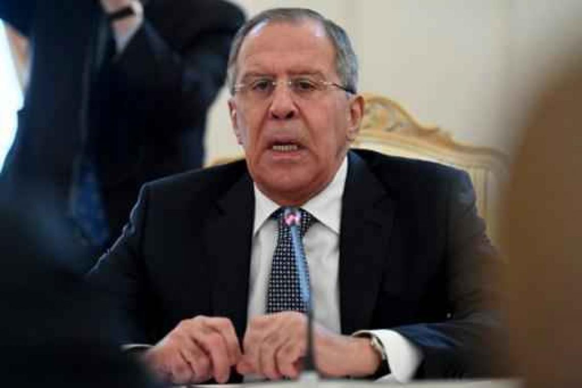 Lavrov ontmoet Tillerson in Bonn