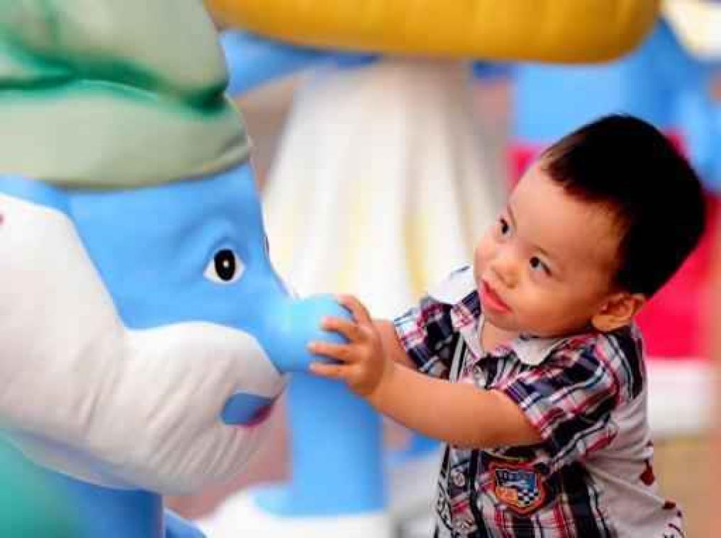 Met "kleine Smurfen, grote doelen" wil Unicef aandacht vragen voor ontwikkelingsdoelen