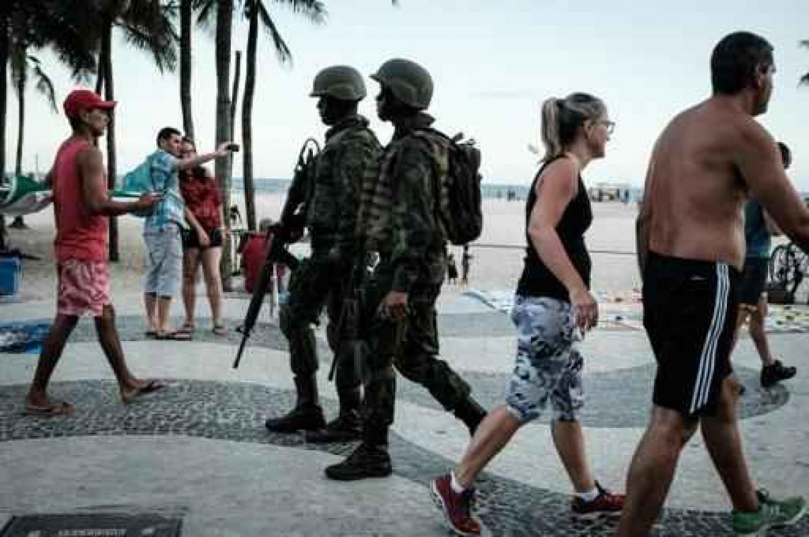 9.000 soldaten beschermen Rio tegen groeiend geweld