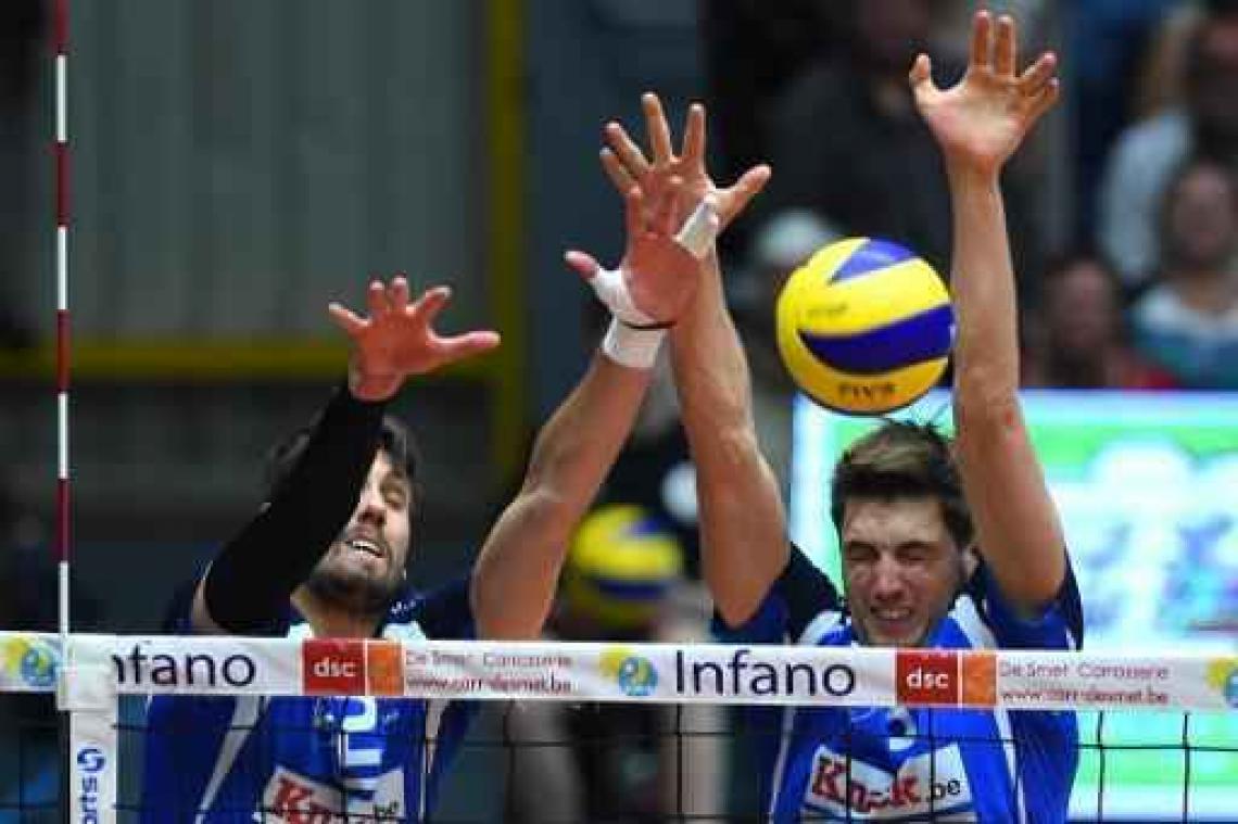 Champions League volley (m) - Roeselare boekt stuntzege en plaatst zich voor volgende ronde
