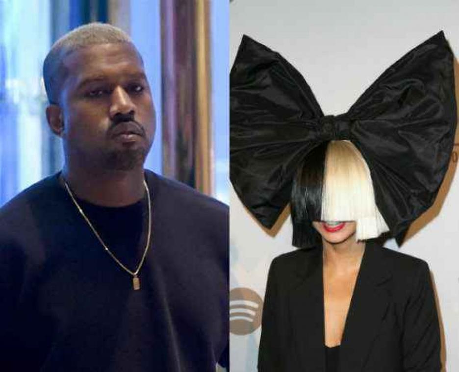 Sia tikt Kanye West op de vingers voor bont