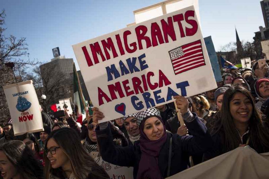 «Zonder immigranten zijn VS verlamd»