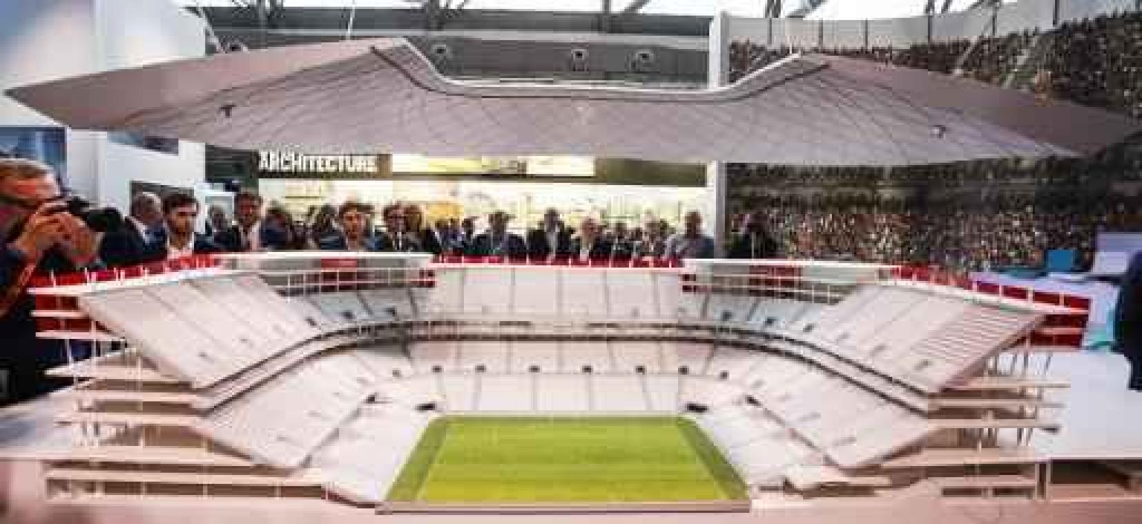 Anderlecht niet akkoord met voorliggend project voor Eurostadion