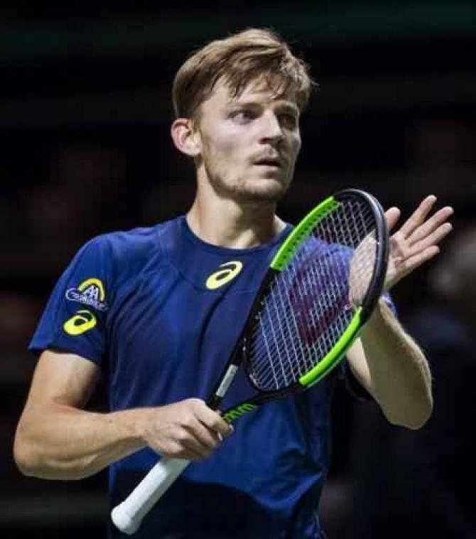 ATP Rotterdam - Eerste zege ooit tegen Dimitrov levert Goffin plaats in halve finales op