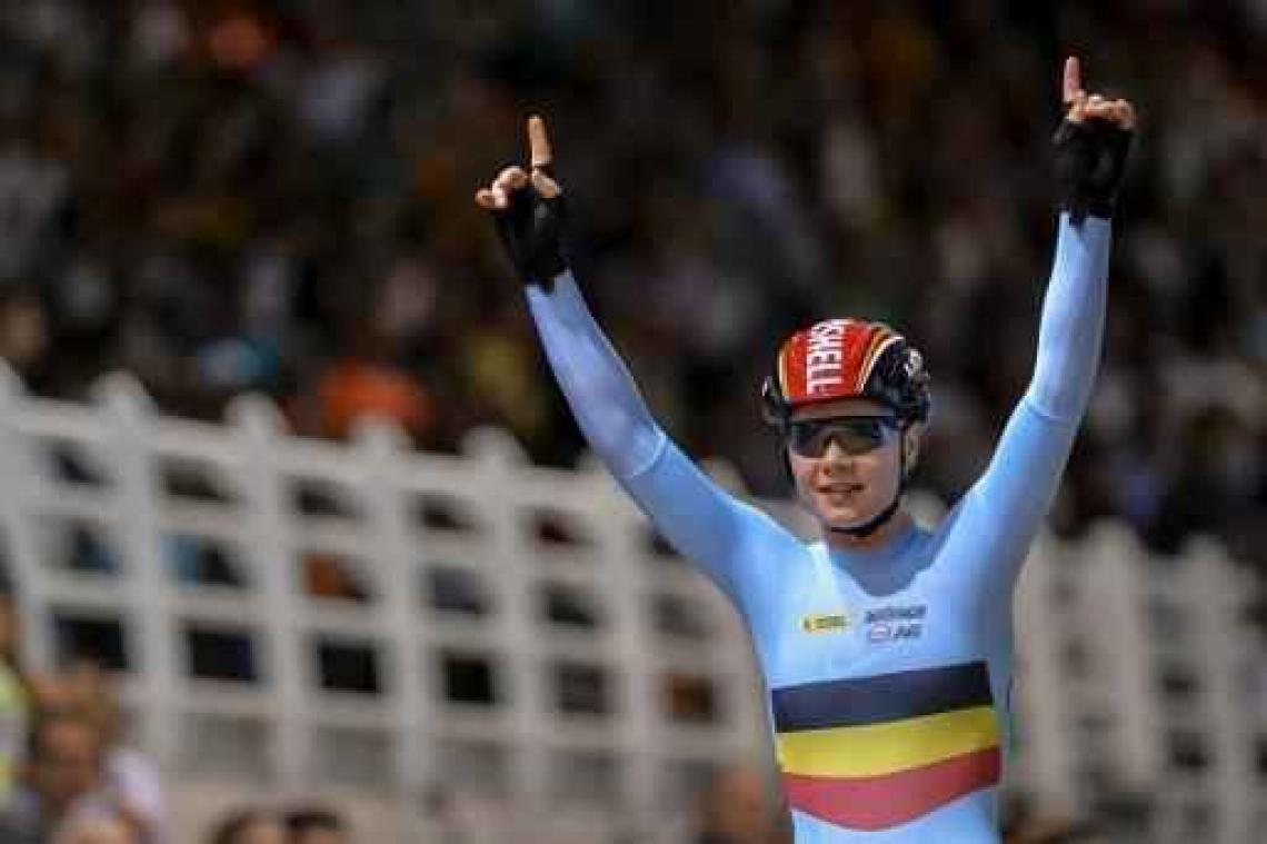 WB baanwielrennen Cali - Lotte Kopecky pakt goud in omnium, brons voor Ghys in puntenkoers