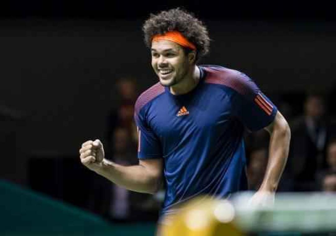 ATP Rotterdam - Jo-Wilfried Tsonga voorbij Tomas Berdych naar finale
