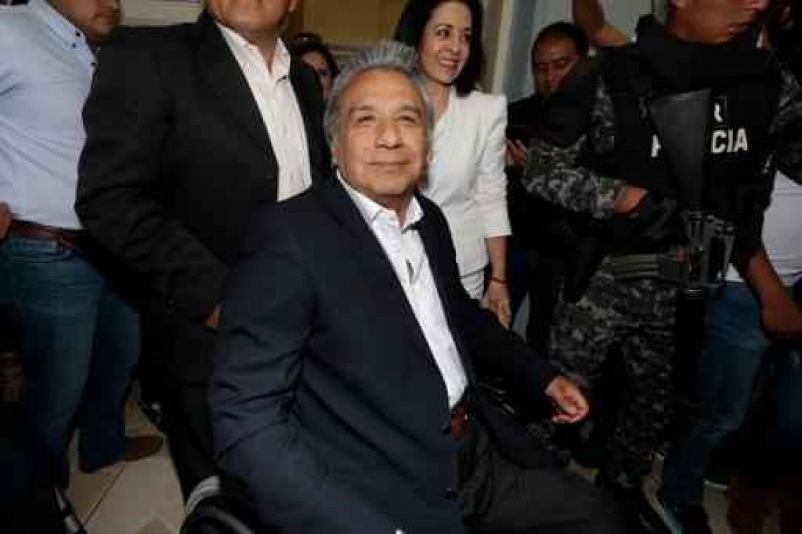 Socialistische kandidaat Moreno op kop bij presidentsverkiezingen in Ecuador