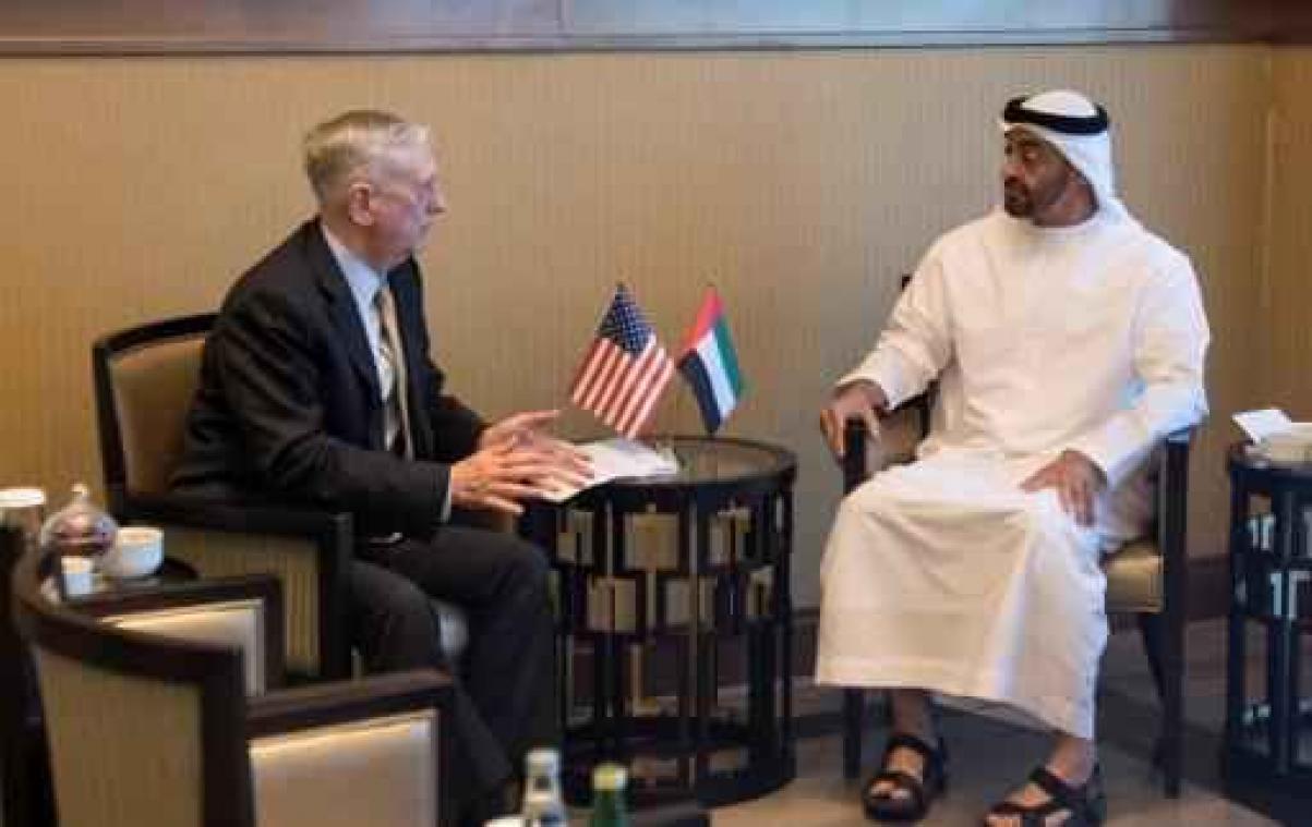 Amerikaanse Defensieminister Mattis voor het eerst in Irak