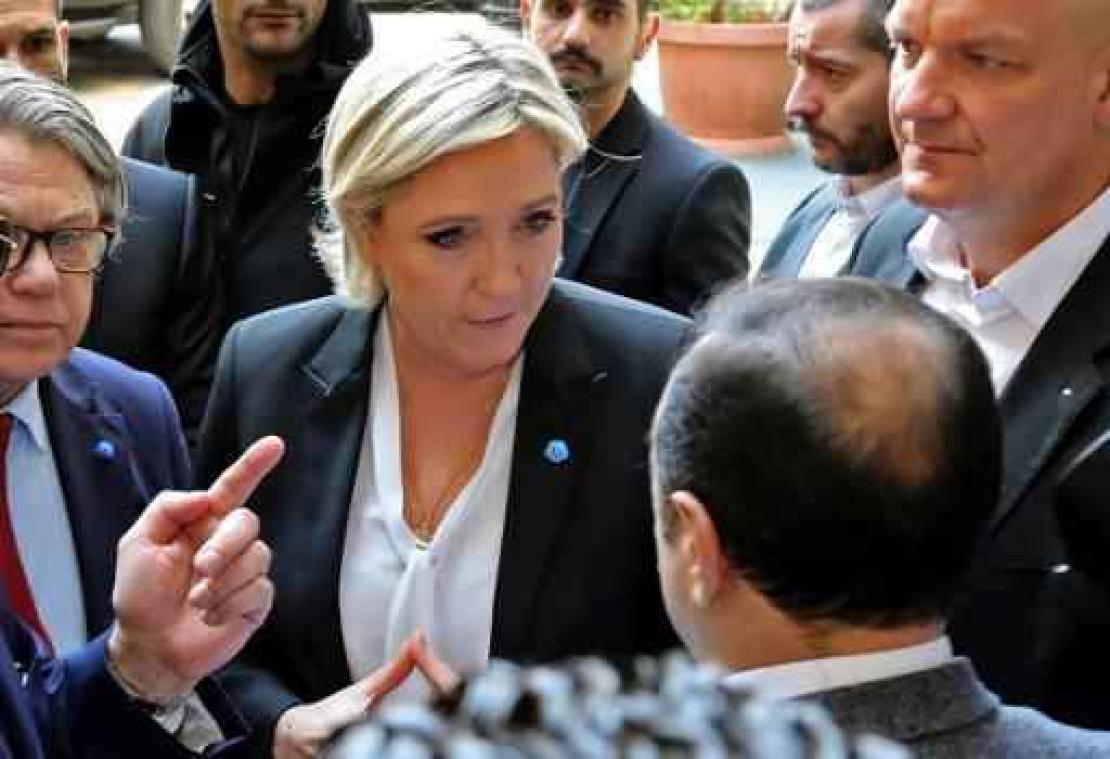Marine Le Pen weigert sluier te dragen voor ontmoeting met religieuze leider in Libanon