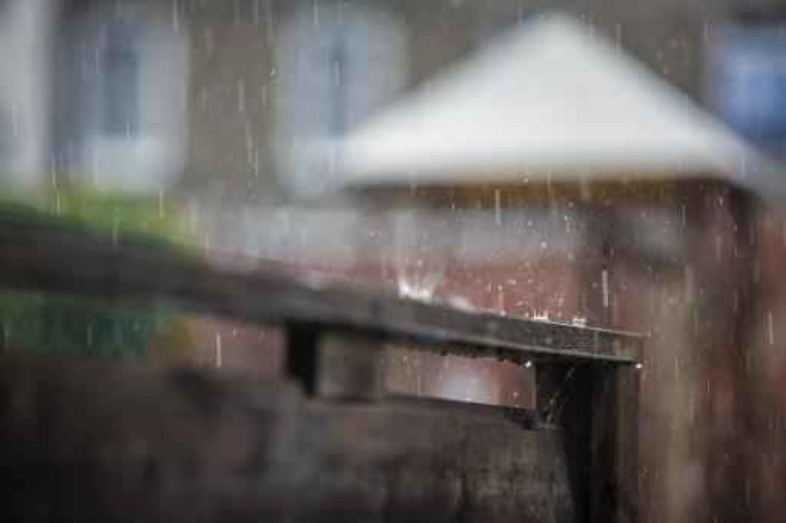 Veel regen en forse rukwinden