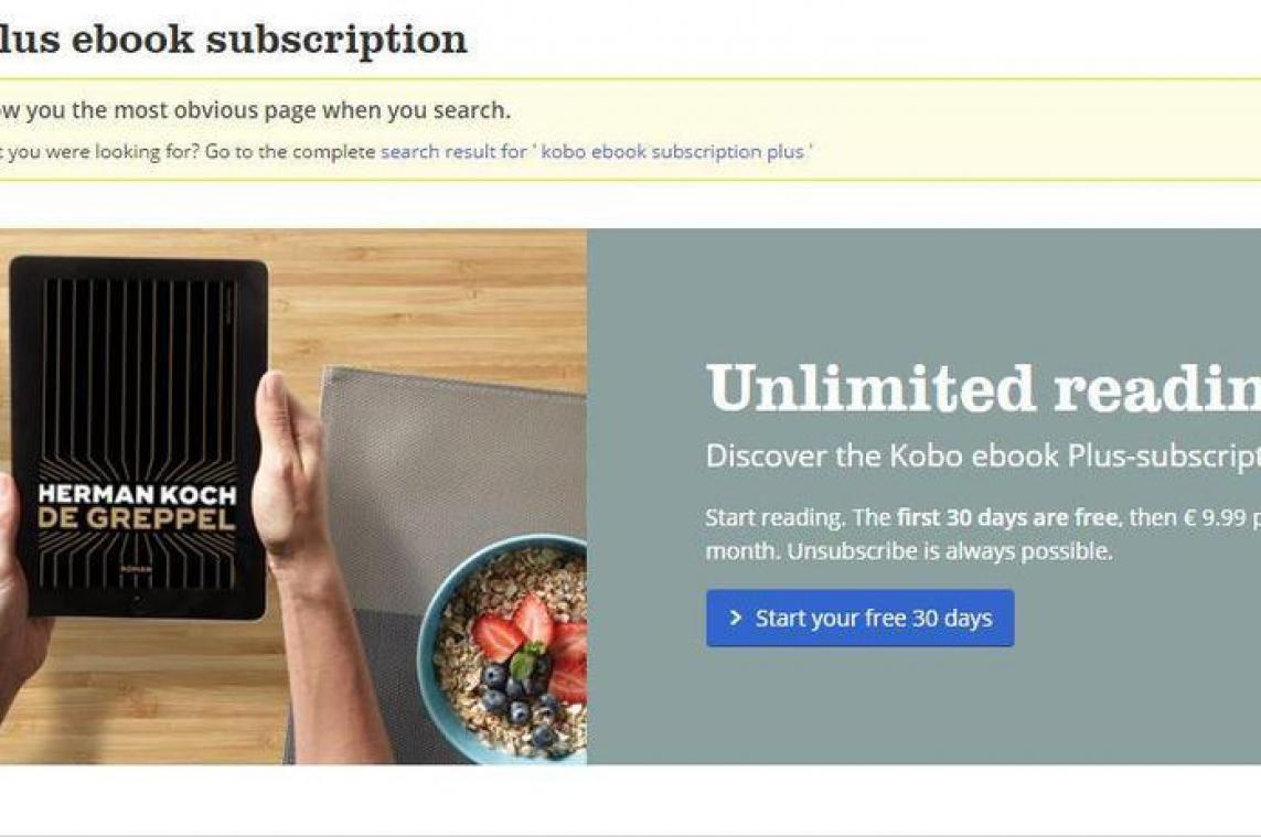 Spotify' voor e-books op komst