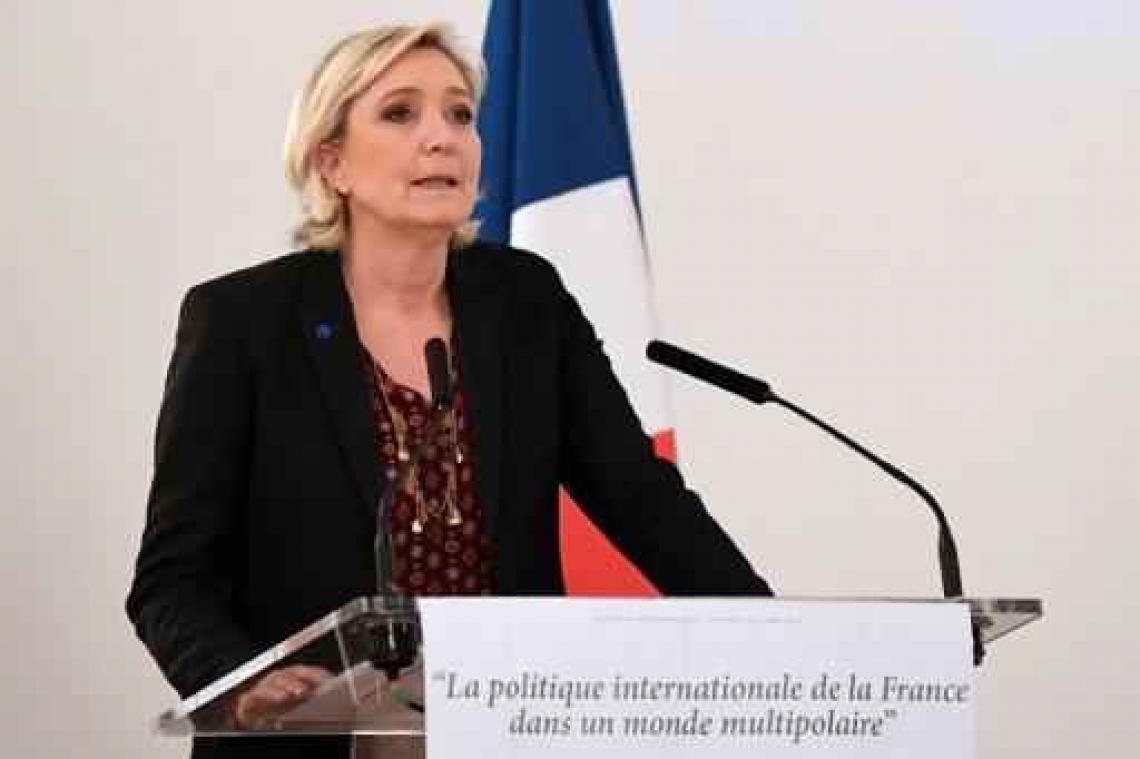 Marine Le Pen weigert ondervragingen in zaak fictieve tewerkstelling in Europees parlement