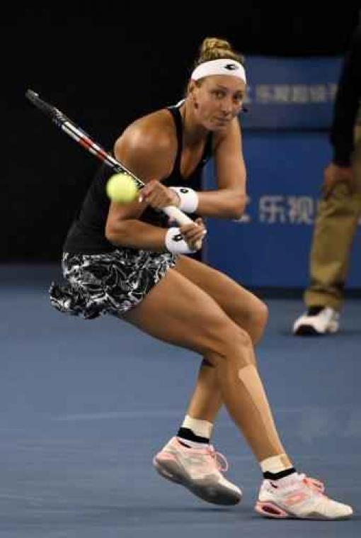 WTA Boedapest - Yanina Wickmayer strandt in kwartfinales