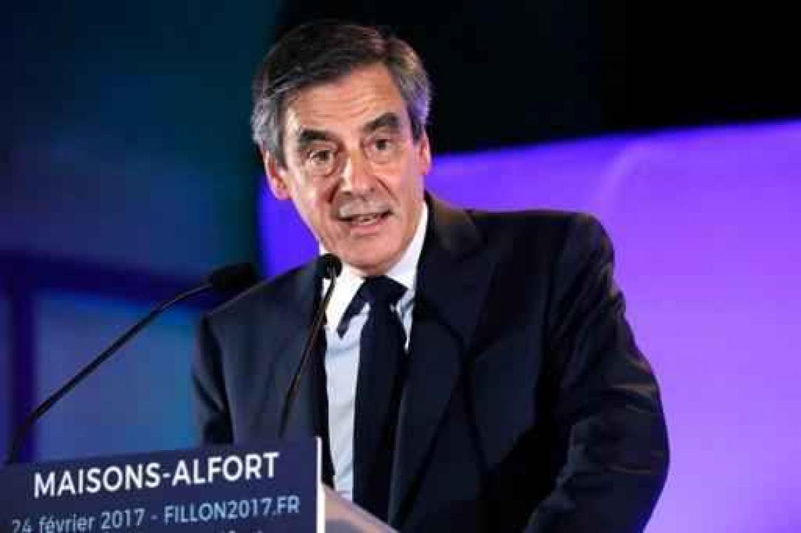 Franse financiële parket gaat Fillon gerechtelijk vervolgen