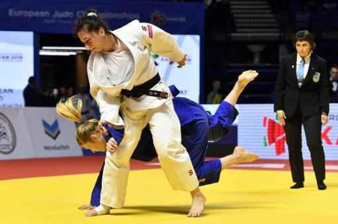 GP Düsseldorf judo - Lola Mansour verovert voor het eerst brons op een Grand Prix