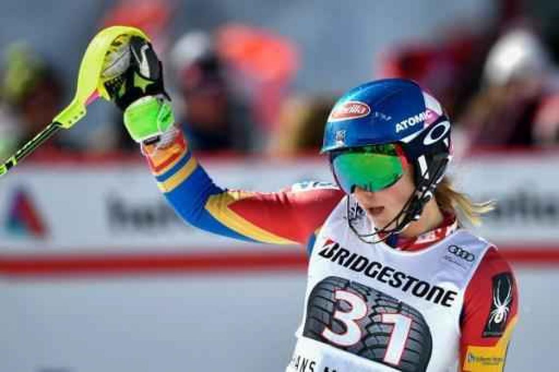 WB combiné Crans-Montana - Shiffrin pakt dagzege, Stuhec steekt wereldbeker op zak